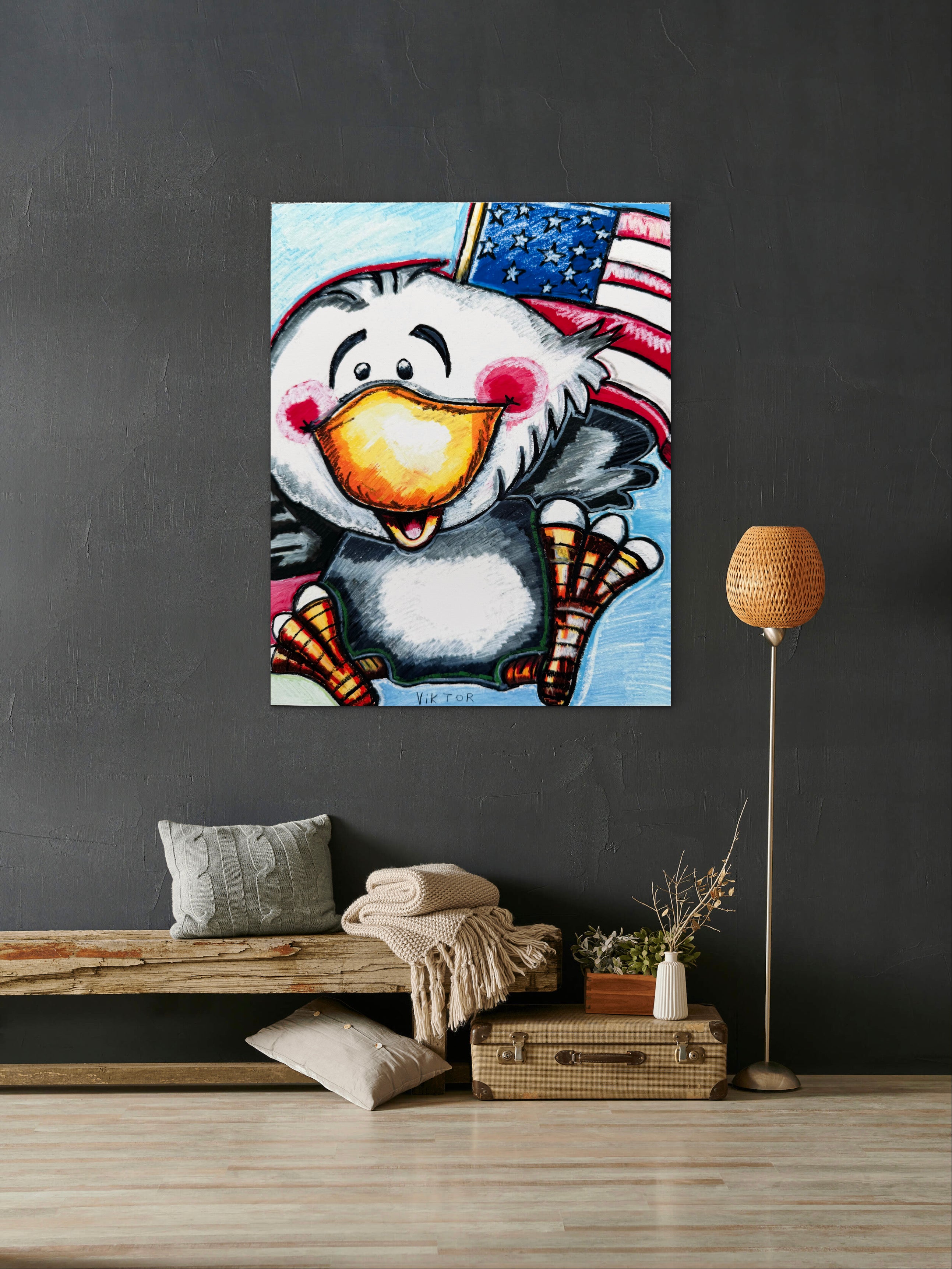 Little Patriot - Art Prints