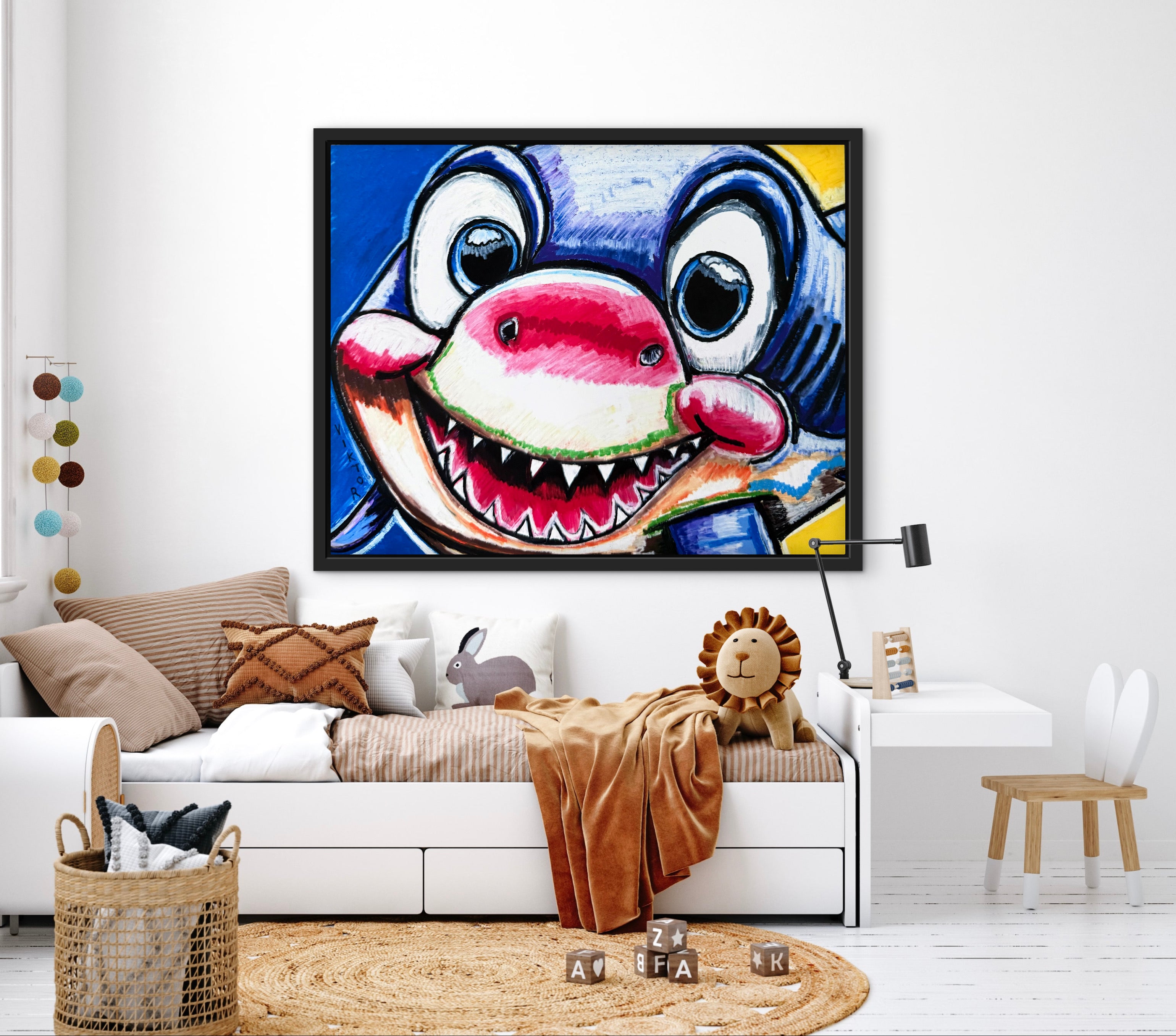 Friendly Smile - Art Prints – Vichy's Art