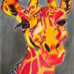 Red Giraffe - Art Prints