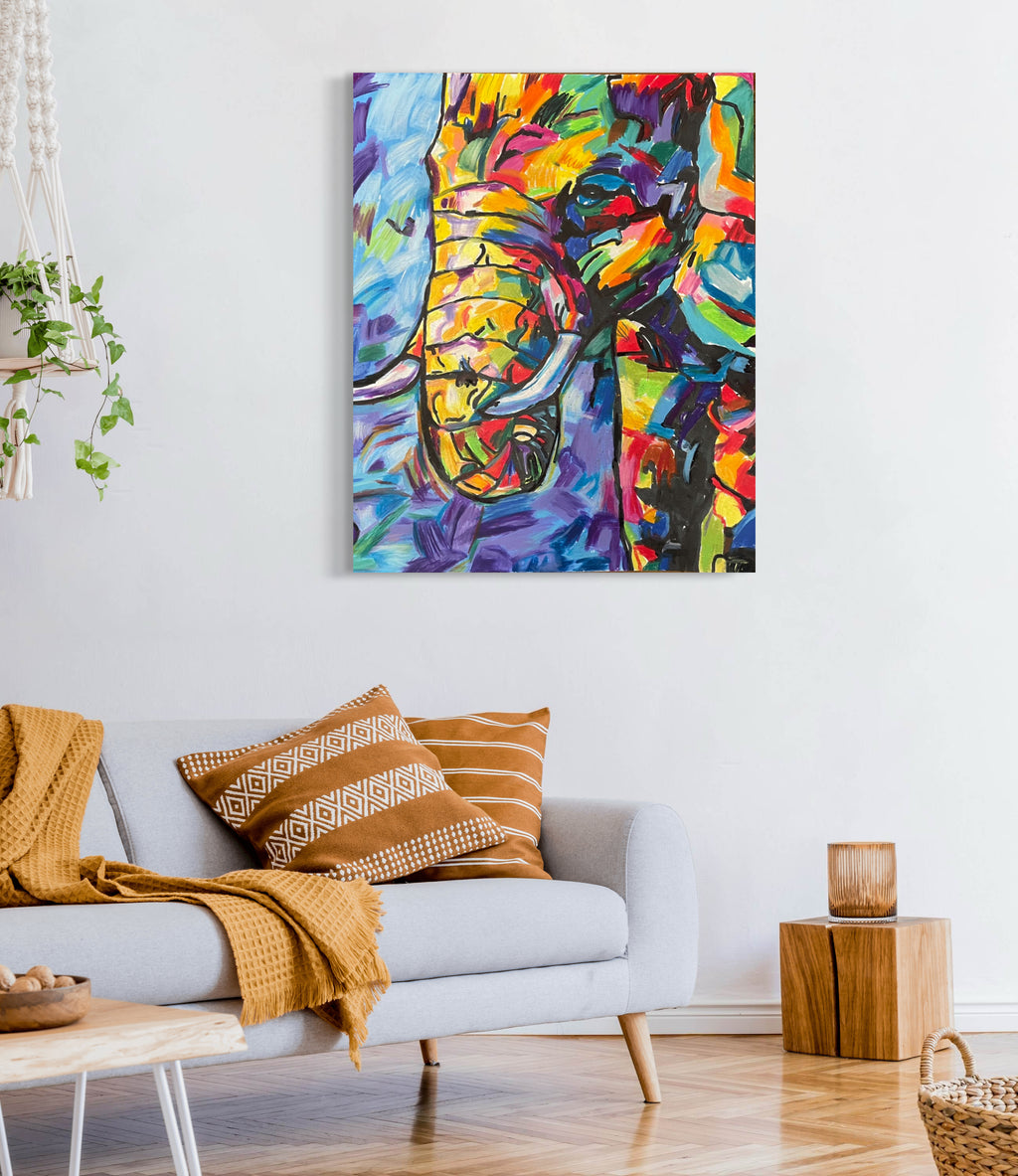 Amazing Elephant - Art Prints - Vichy's Art