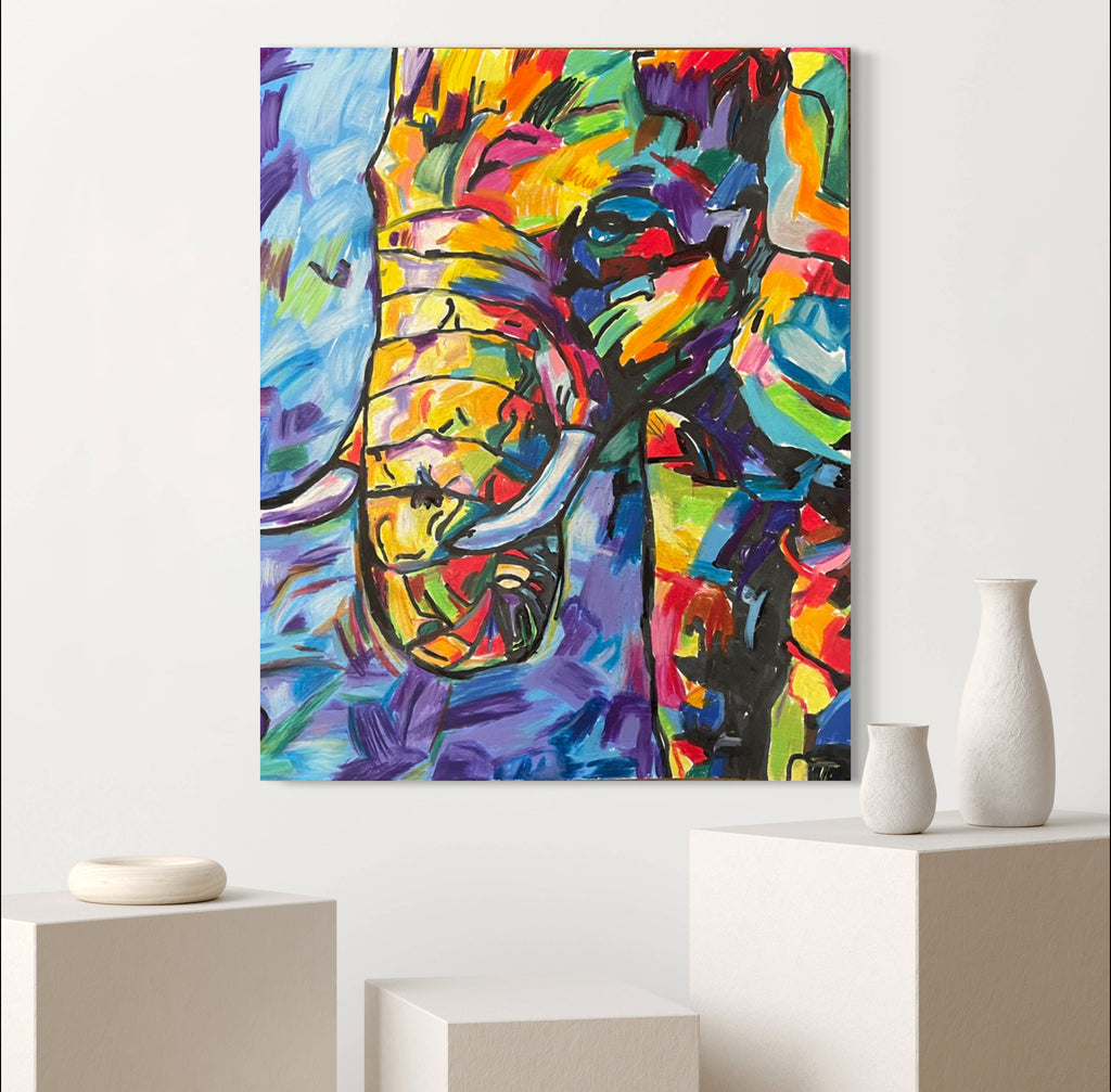 Amazing Elephant - Art Prints - Vichy's Art