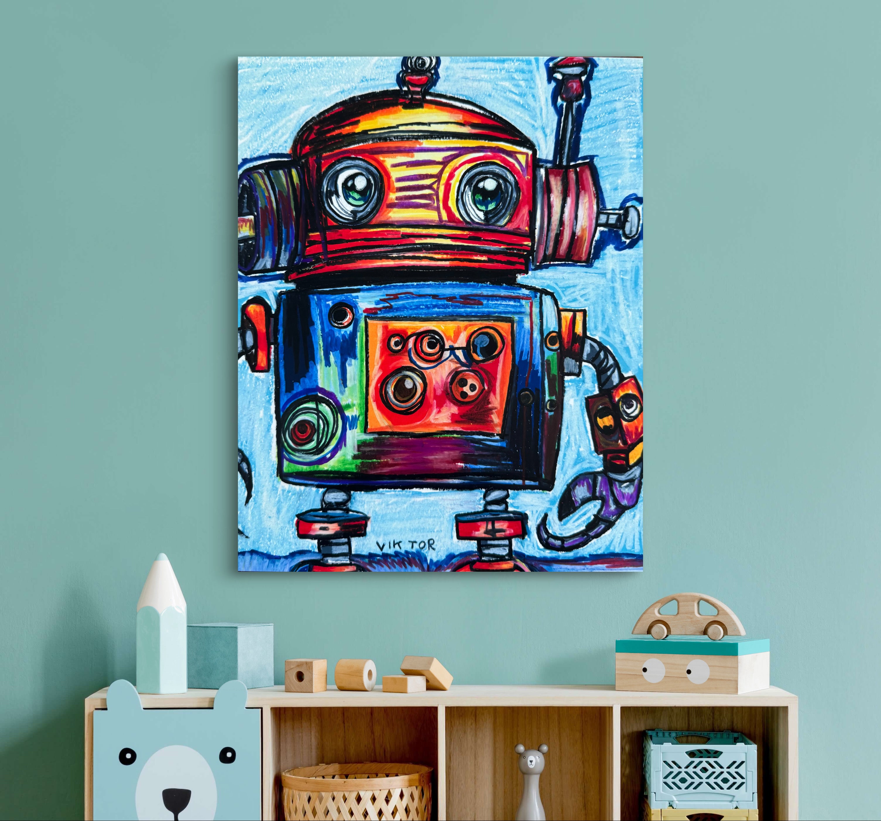 Robot - Art Prints