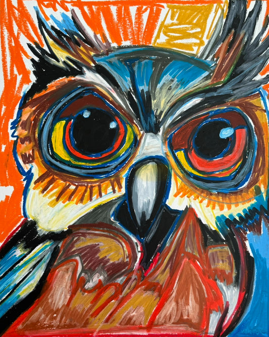 Ajax the Owl - Art Prints