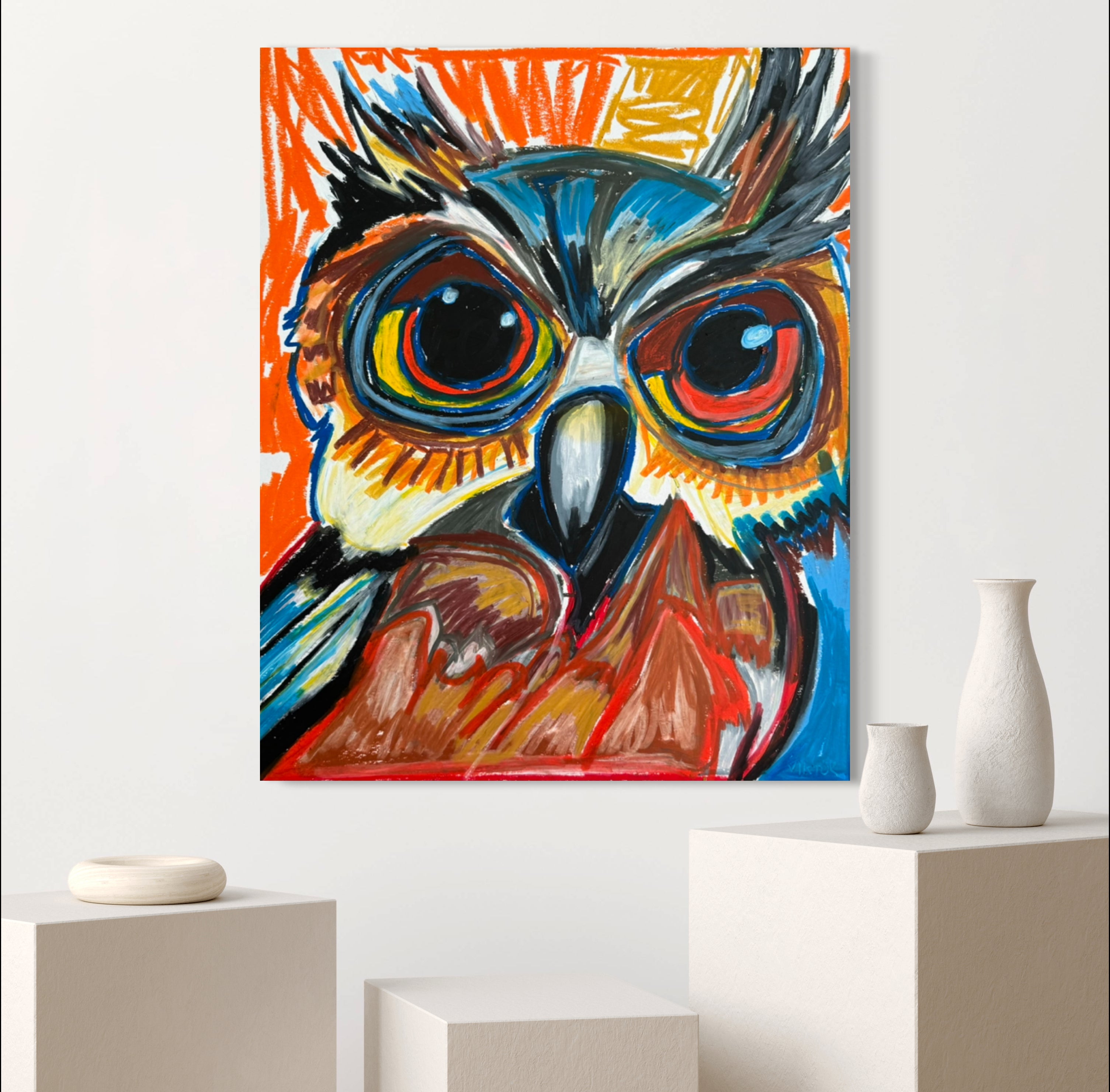 Ajax the Owl - Art Prints