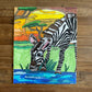 The Safari Collection: Zebra - ORIGINAL  14X17"