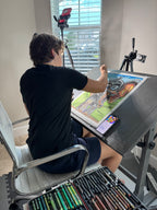 Asha - ORIGINAL OIL PASTEL ARTWORK - 16x20”