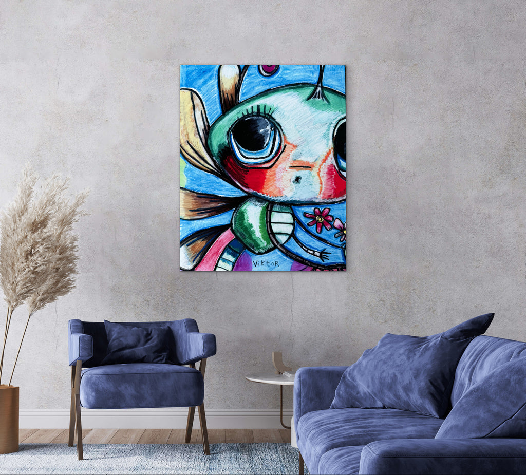Baby Dragonfly - Art Prints