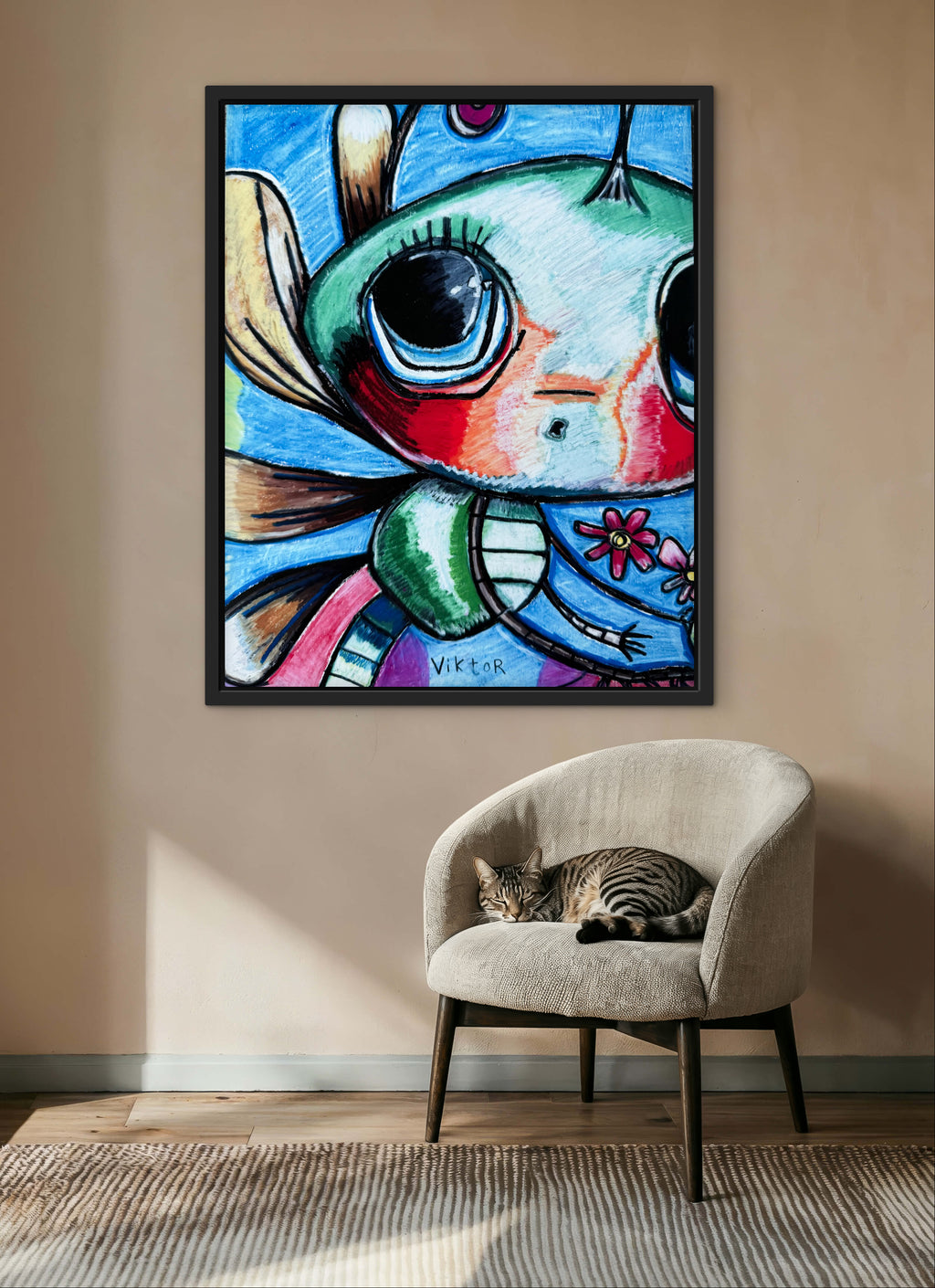 Baby Dragonfly - Art Prints