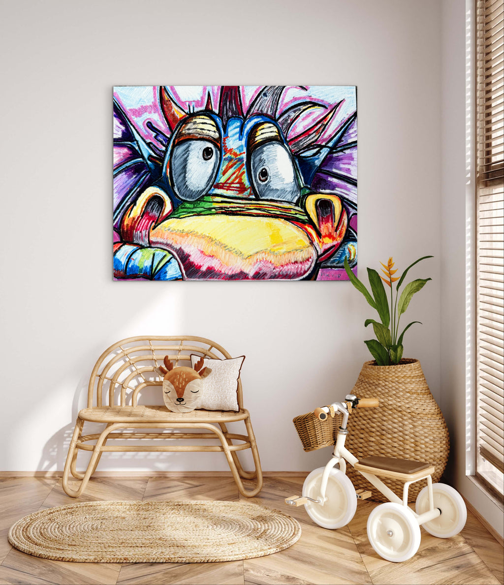 The Colorful Monster - Art Prints