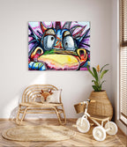 The Colorful Monster - Art Prints