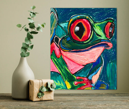 Mr Froggie - fine prints and canvas prints in more sizes