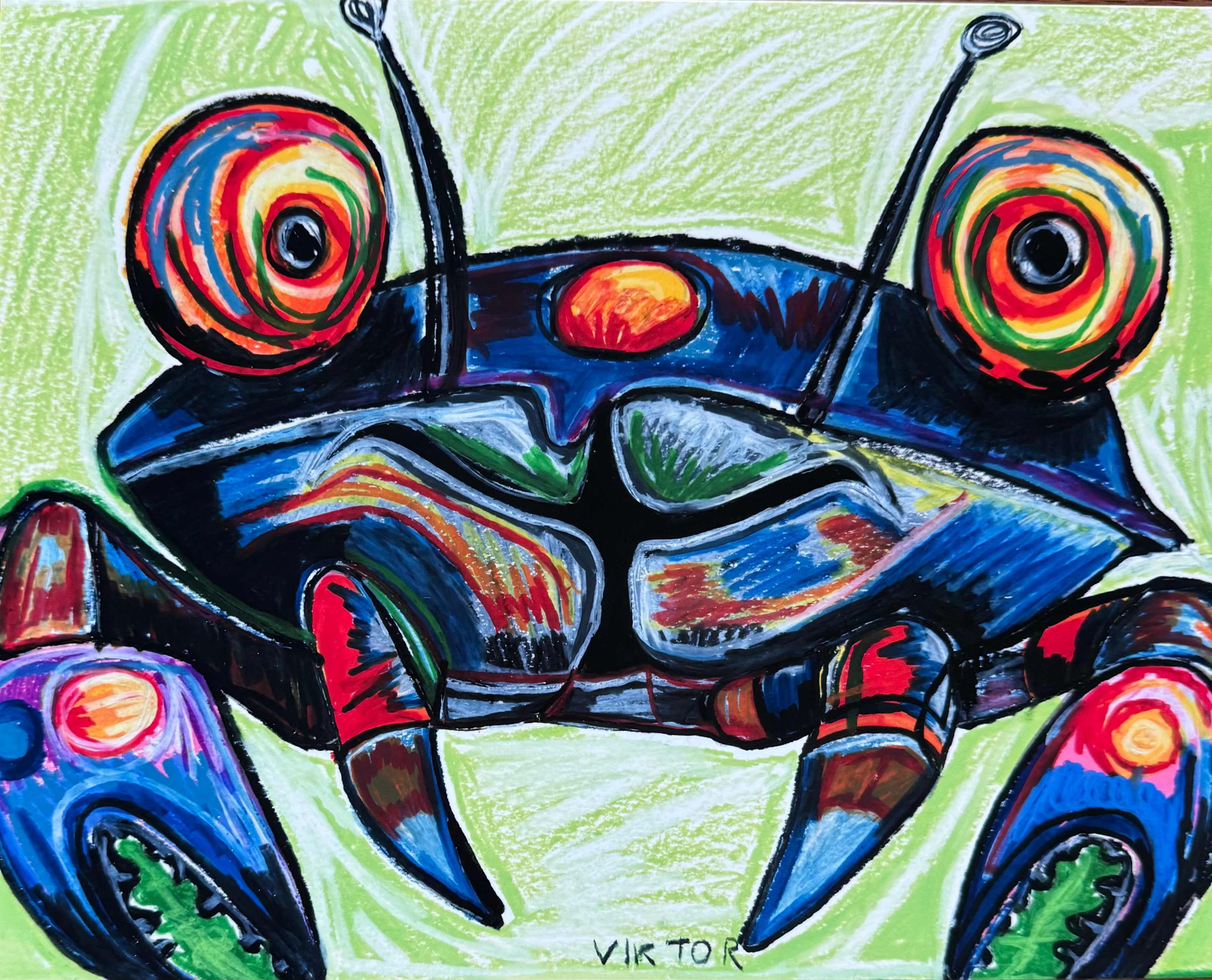 Mr Crab - Art Prints