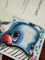 Sea Whimsy Cards - Greeting cards (set of 6)