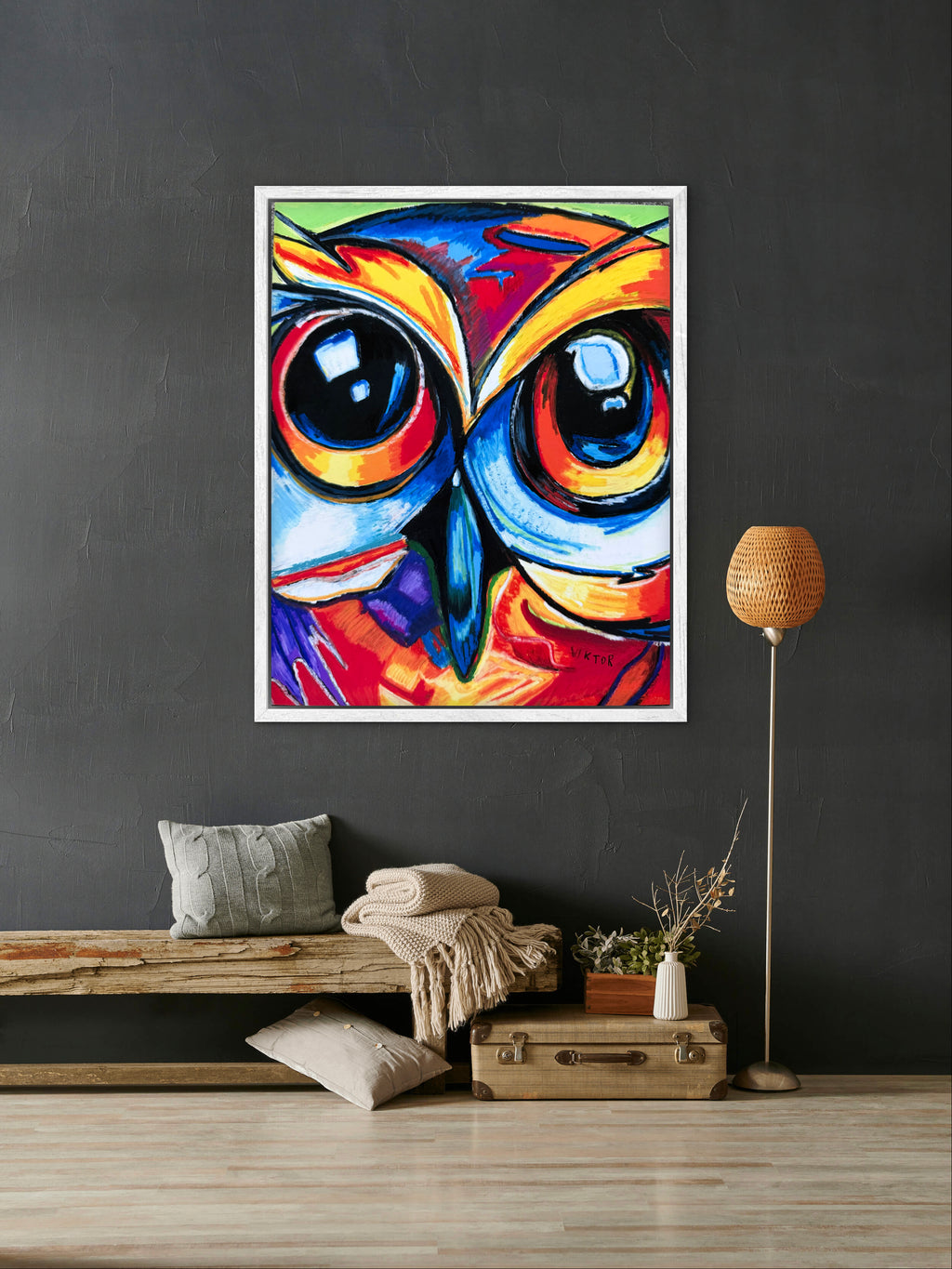 Vibrant Nocturnal Majesty - Art Prints