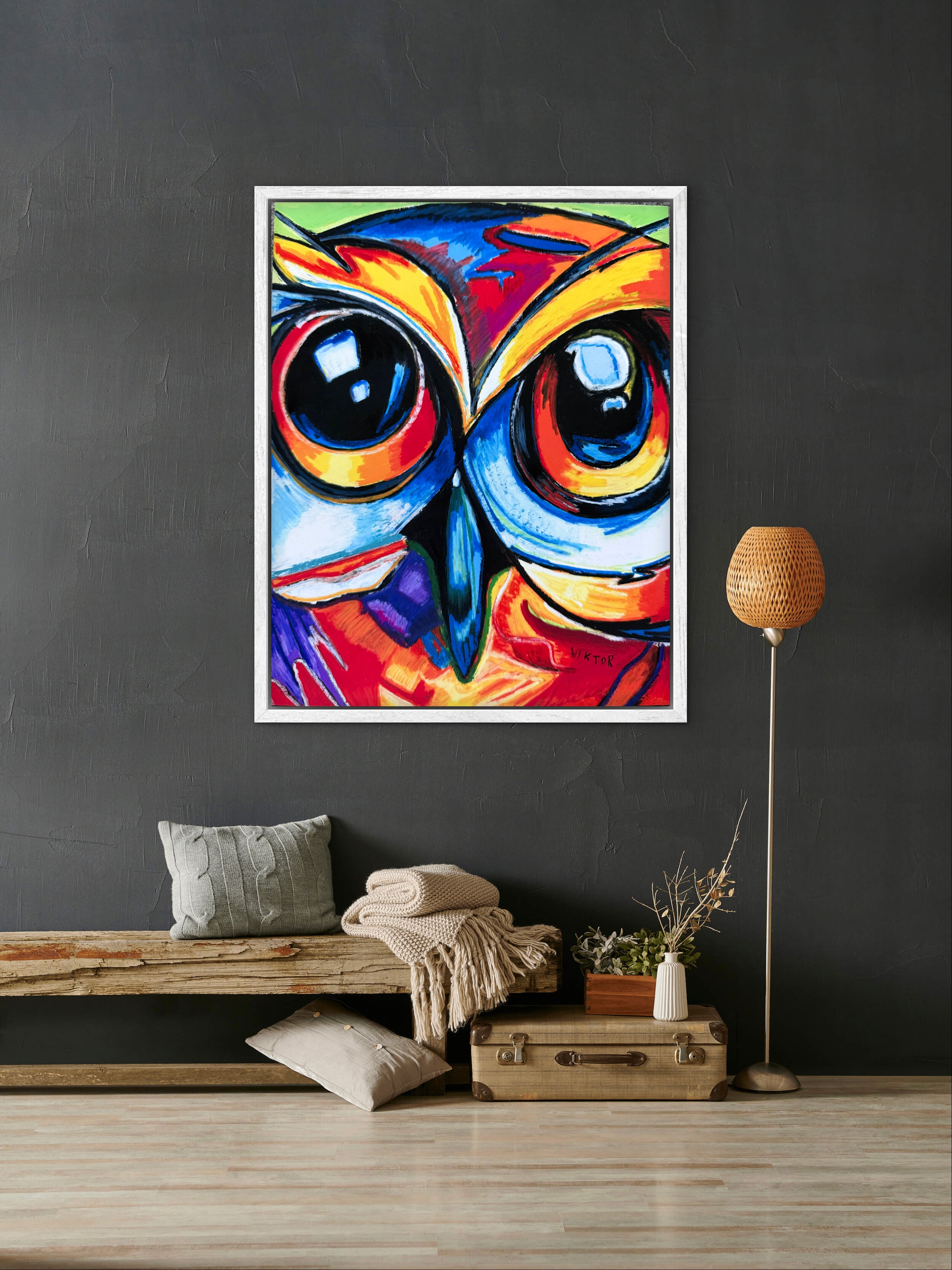Vibrant Nocturnal Majesty - Art Prints