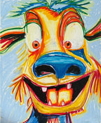 Farm Animals - Set of 6 paper prints/canvas prints