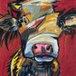 Cows - Set of 6 paper prints/canvas prints