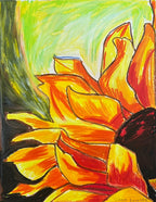 Sunflowers - Set of 6 paper prints/canvas prints - Vichy's Art