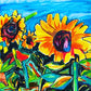 Sunflowers - Set of 6 paper prints/canvas prints