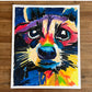 Raccoon  - ORIGINAL  14x17”