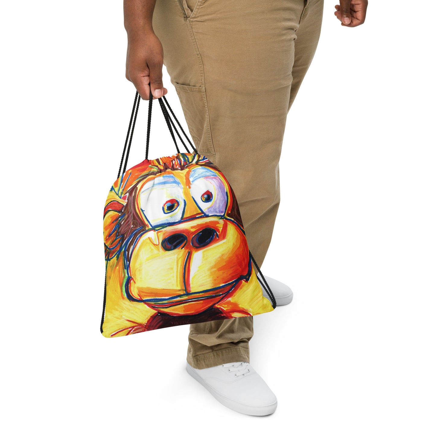 Silly Monkey - Drawstring bag