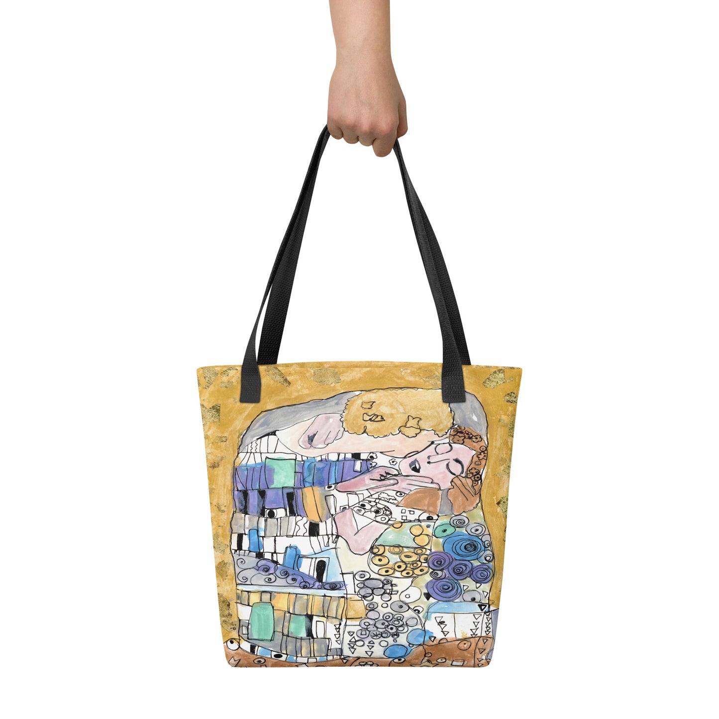 Kiss (Klimt style) - Tote bag