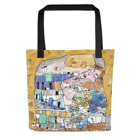 Kiss (Klimt style) - Tote bag