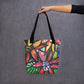 Abstract Flowers - Tote bag