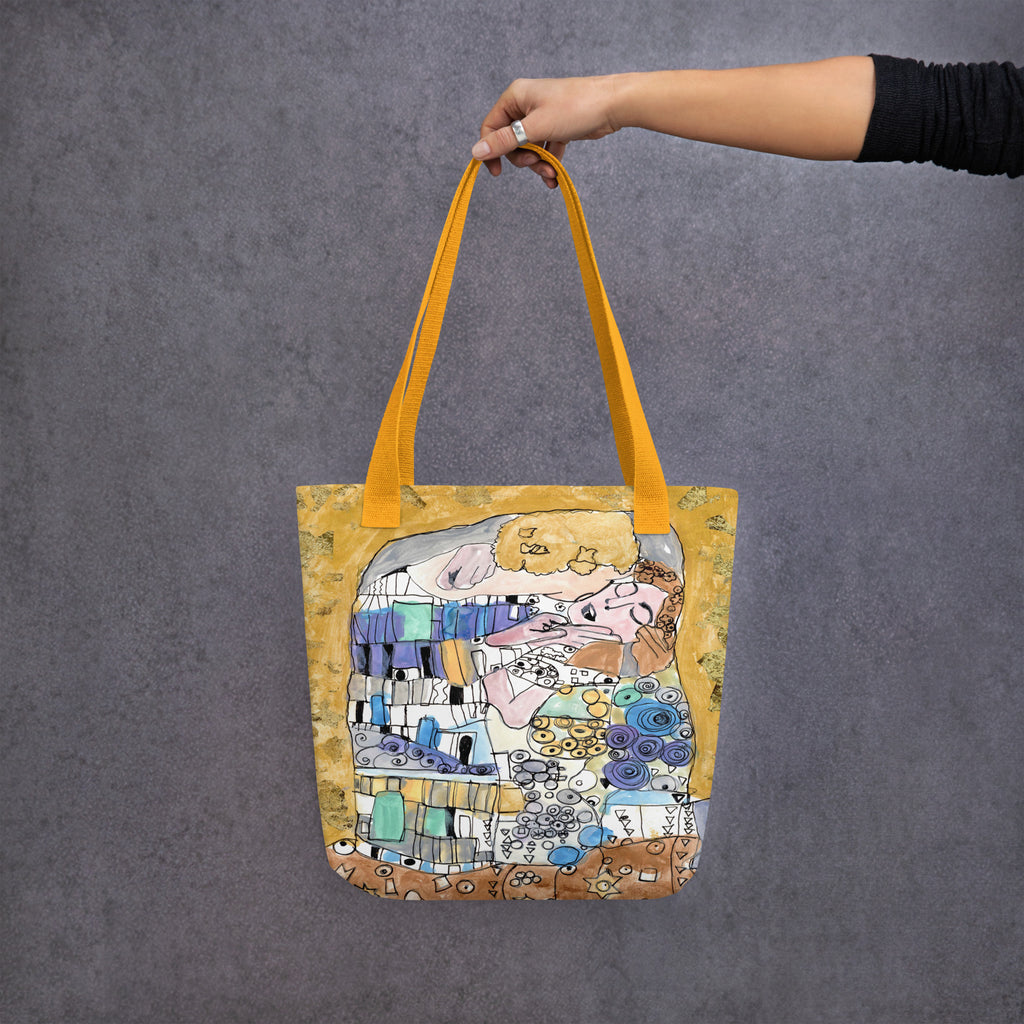 Kiss (Klimt style) - Tote bag