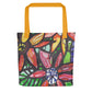 Abstract Flowers - Tote bag