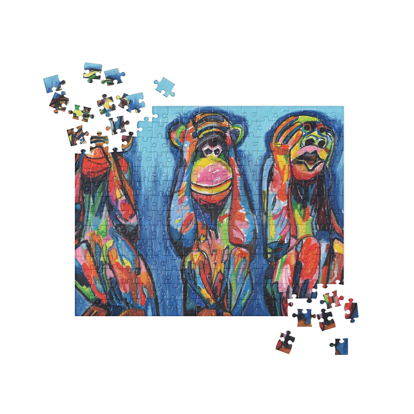 Monkeys - Jigsaw puzzle