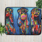 Wise Monkeys - Laptop Sleeve
