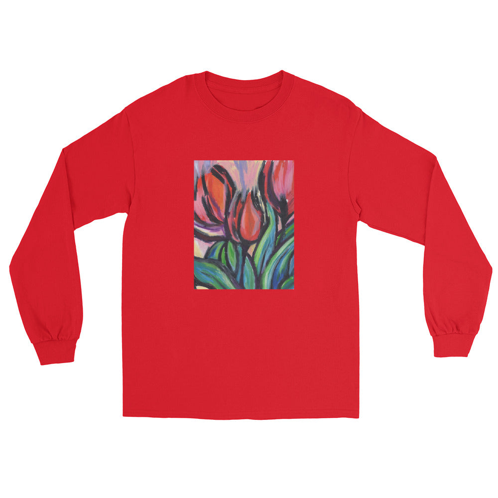 Tulips - Men’s Long Sleeve Shirt