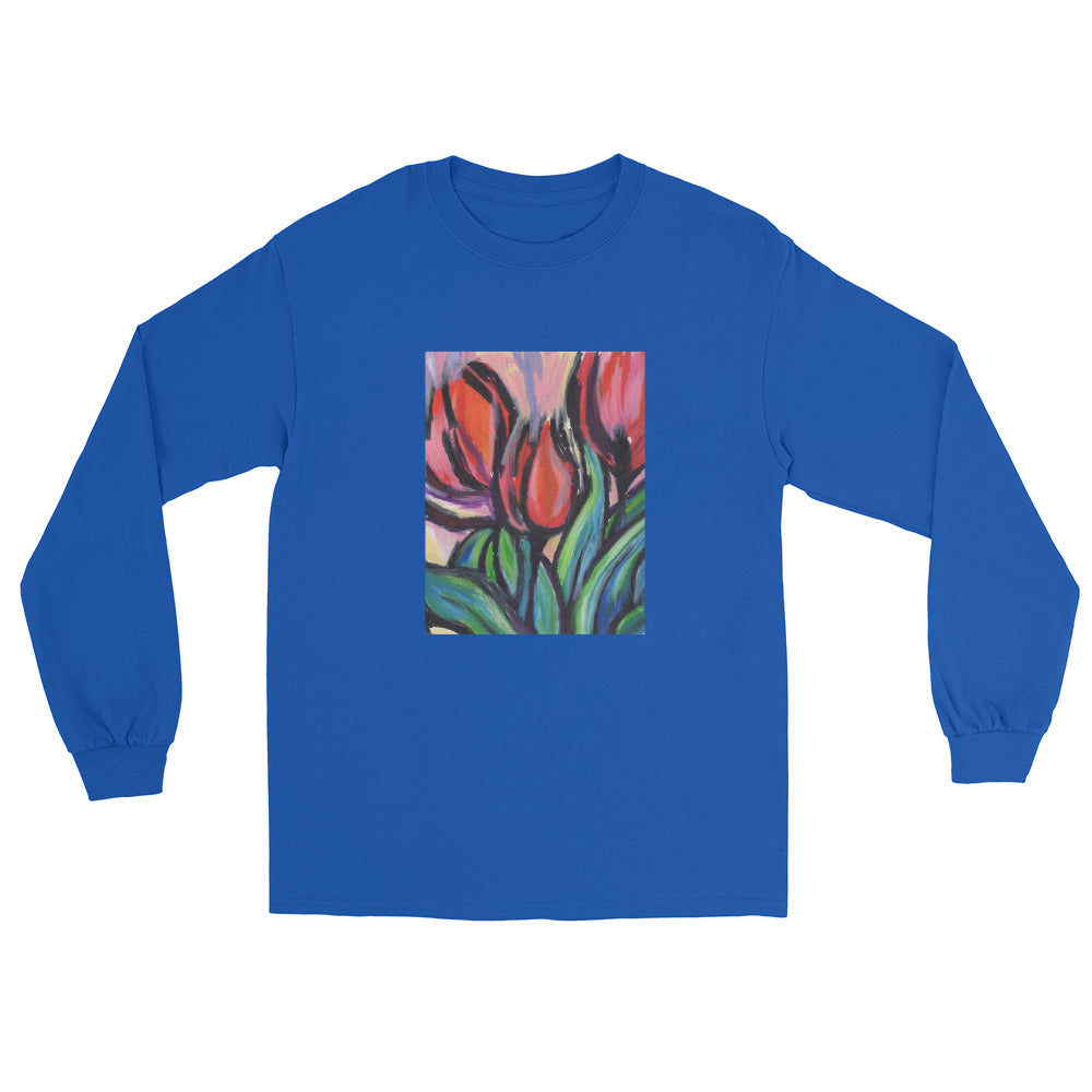 Tulips - Men’s Long Sleeve Shirt