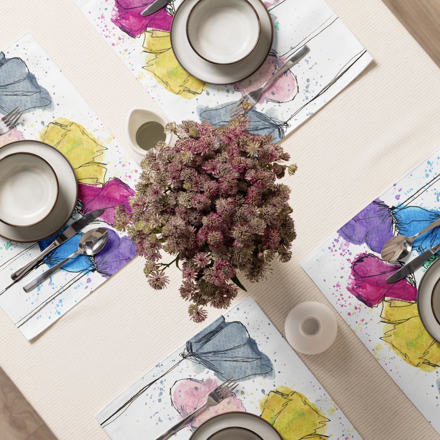 7 Flowers - Placemat Set of 4