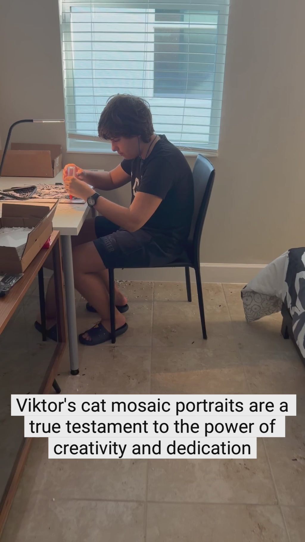 Cat Mosaic Portraits - US Shipping only