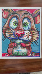 Hamster  - ORIGINAL 16x20”