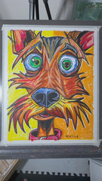 Baxter - ORIGINAL 16x20” (video attached)