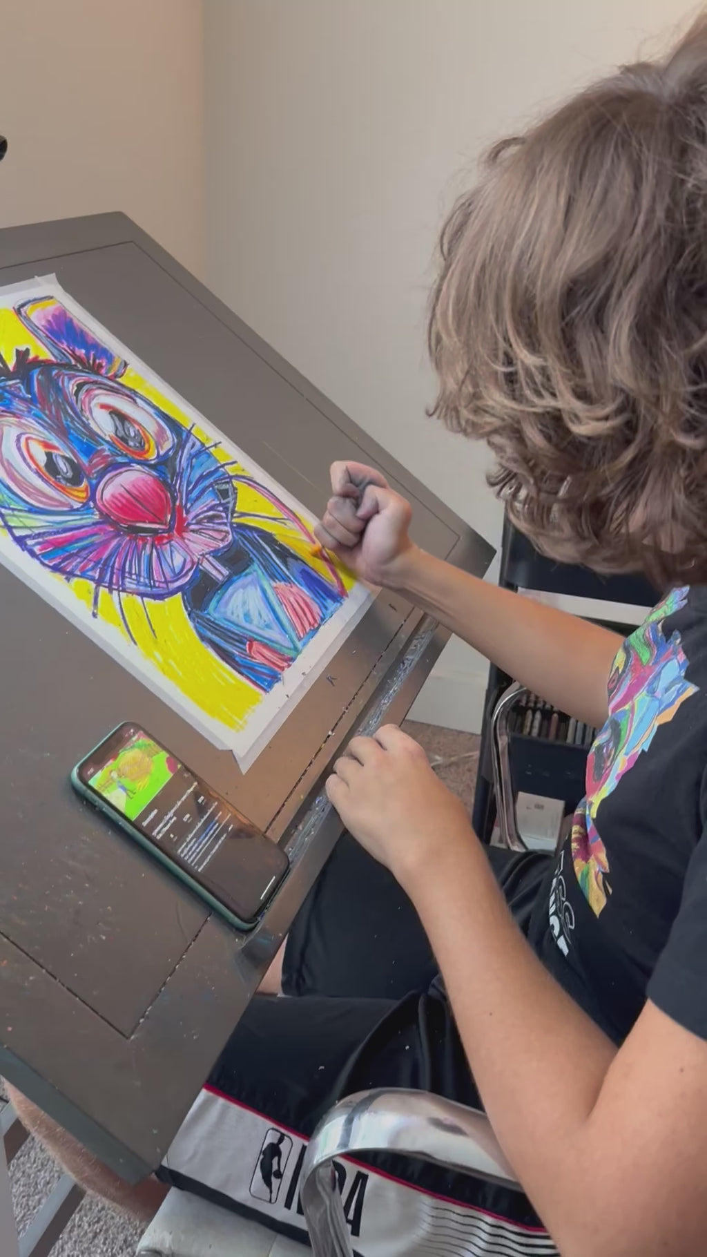 Maus The Mouse  - ORIGINAL  14x17”