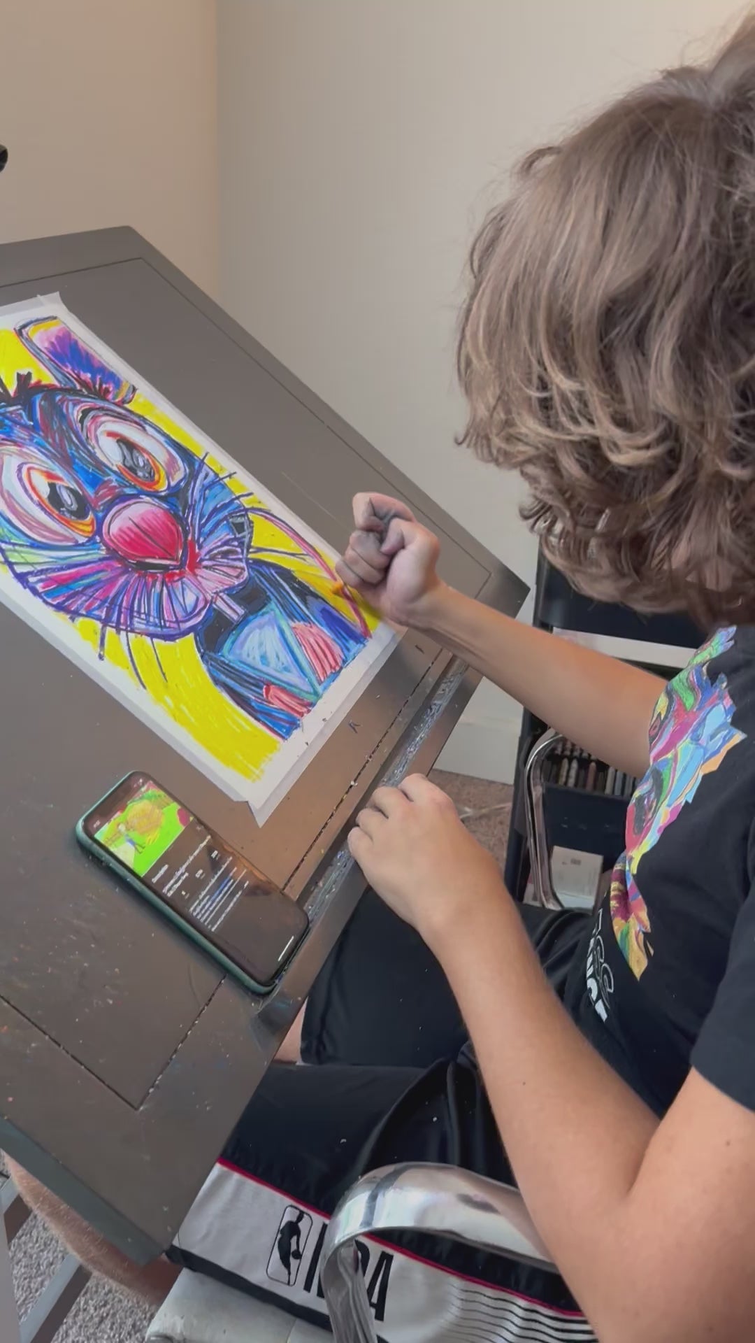 Maus The Mouse  - ORIGINAL  14x17”