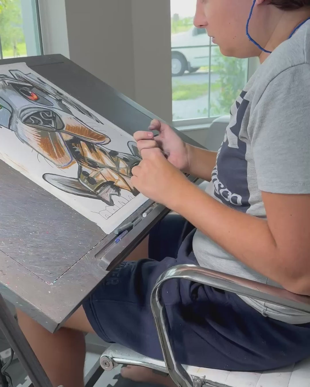 Benny  - ORIGINAL 16x20” (video attached)