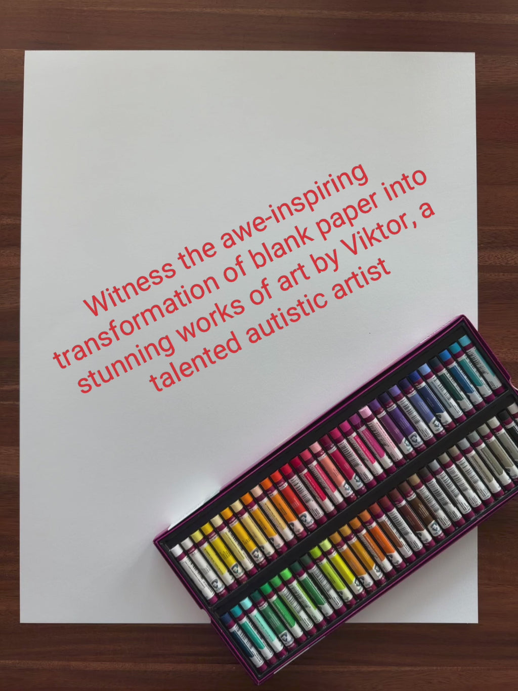 Cute Baby Turtle - ORIGINAL OIL PASTEL ARTWORK - 24x19" (video attached)