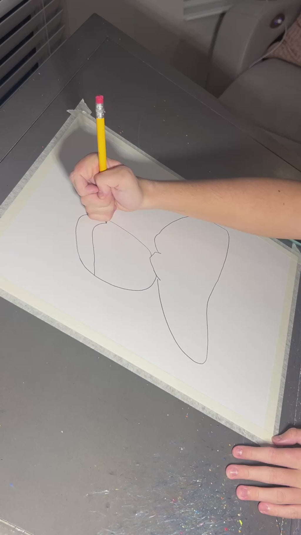 Banana Bandit - ORIGINAL  14x17”