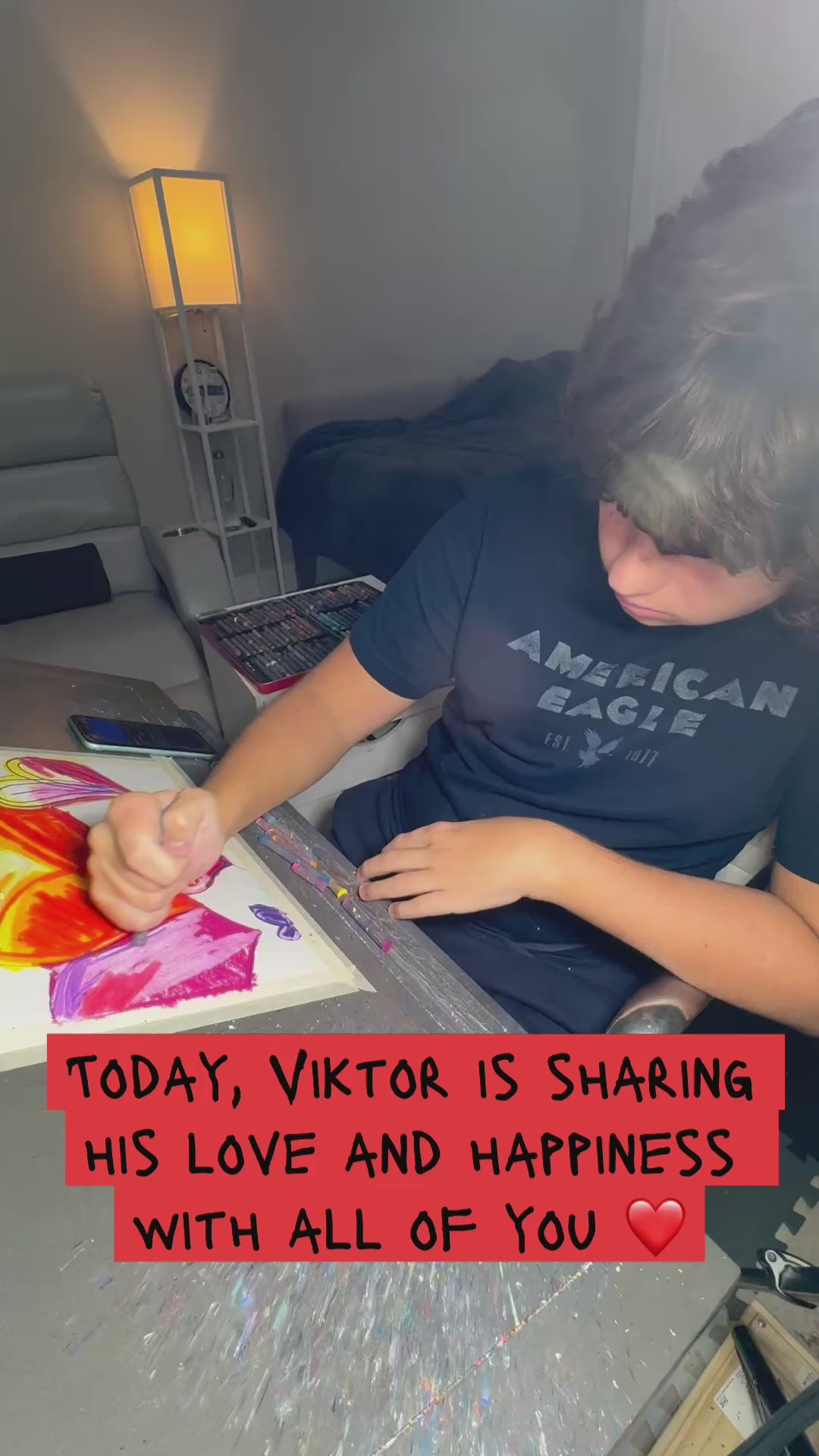 Happiness - ORIGINAL 14x17”