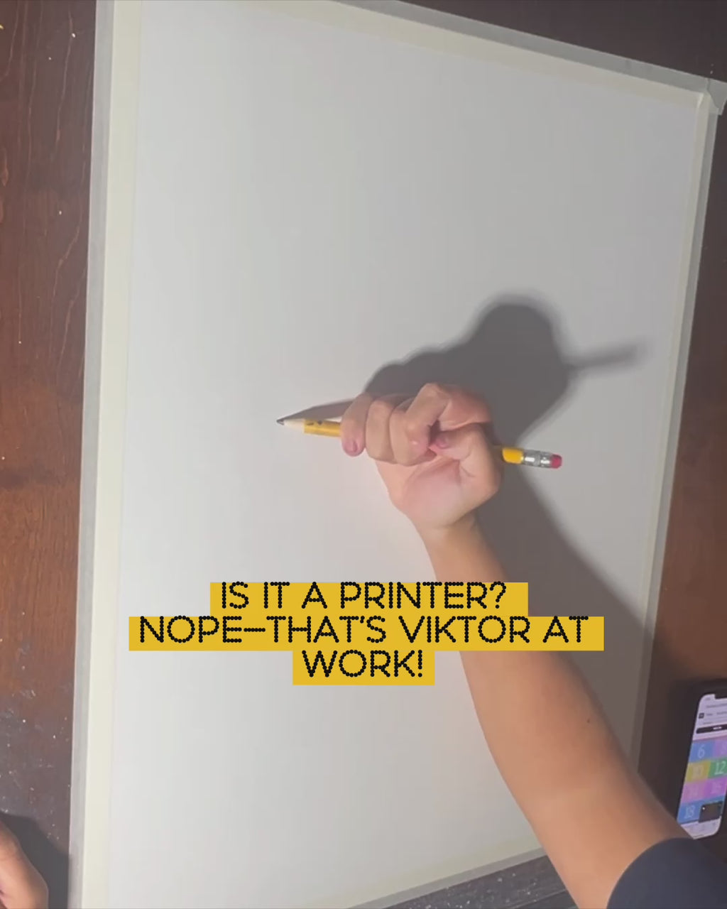 Silly Head - ORIGINAL OIL PASTEL ARTWORK - 19x24" (video attached)