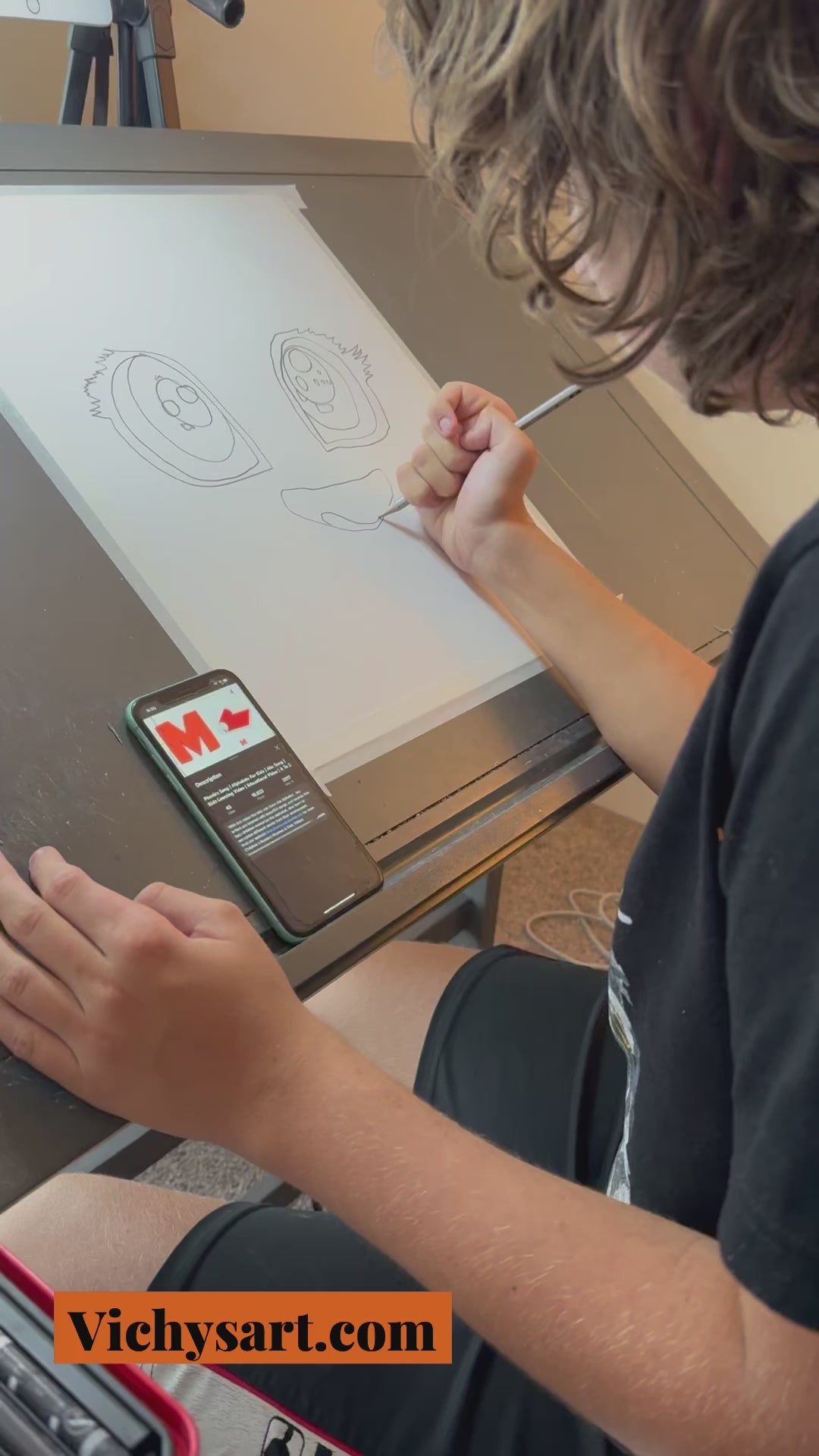 Baby Tiger  - ORIGINAL  14x17”