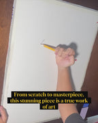 Klaus The German - ORIGINAL OIL PASTEL ARTWORK - 19x24" (video attached)