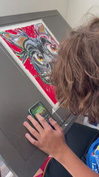 Cooper the Funny Dog - ORIGINAL  14x17”