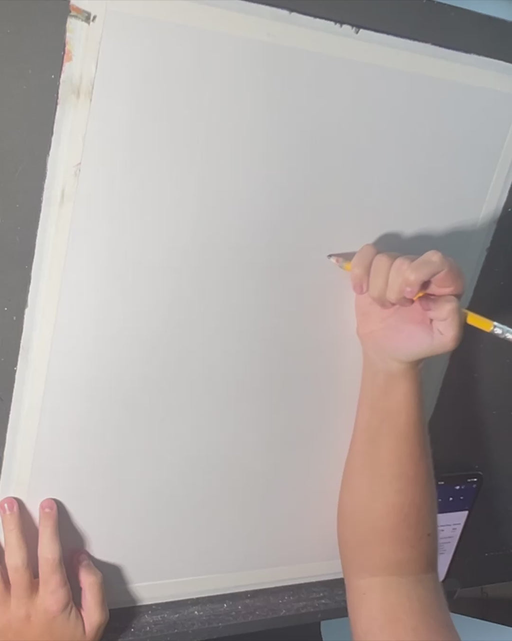 Cute Antelope  - ORIGINAL 16x20” (video attached)