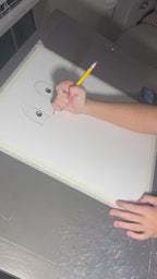 Happy Mouse - ORIGINAL 16x19”